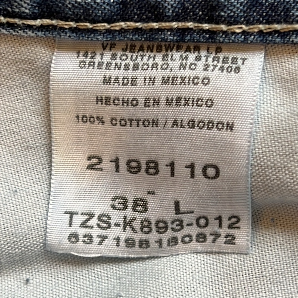 Lee Dungarees Carpenter Jean Shorts 38L Y2K Baggy Skater Fits 36x12 Medium Blue - Picture 14 of 15